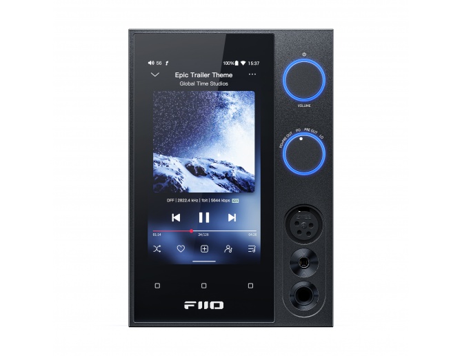 FiiO R7 - Desktop HiFi Streaming Center - Transmitter/Decoder/Amplifier/Preamplifier in One Unit