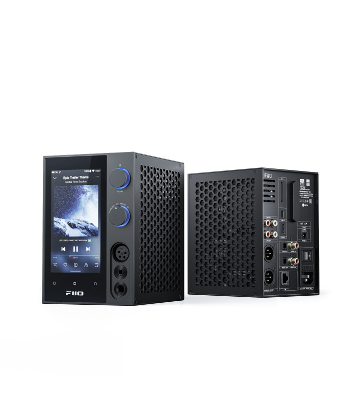 FiiO R7 - Desktop HiFi Streaming Center - Transmitter/Decoder/Amplifier/Preamplifier in One Unit