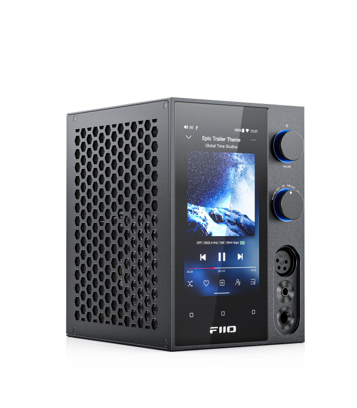 FiiO R7 - Desktop HiFi Streaming Center - Transmitter/Decoder/Amplifier/Preamplifier in One Unit