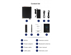 TOPPING MX3s Class D Amplifier + Desktop DAC & Headphone Amplifier