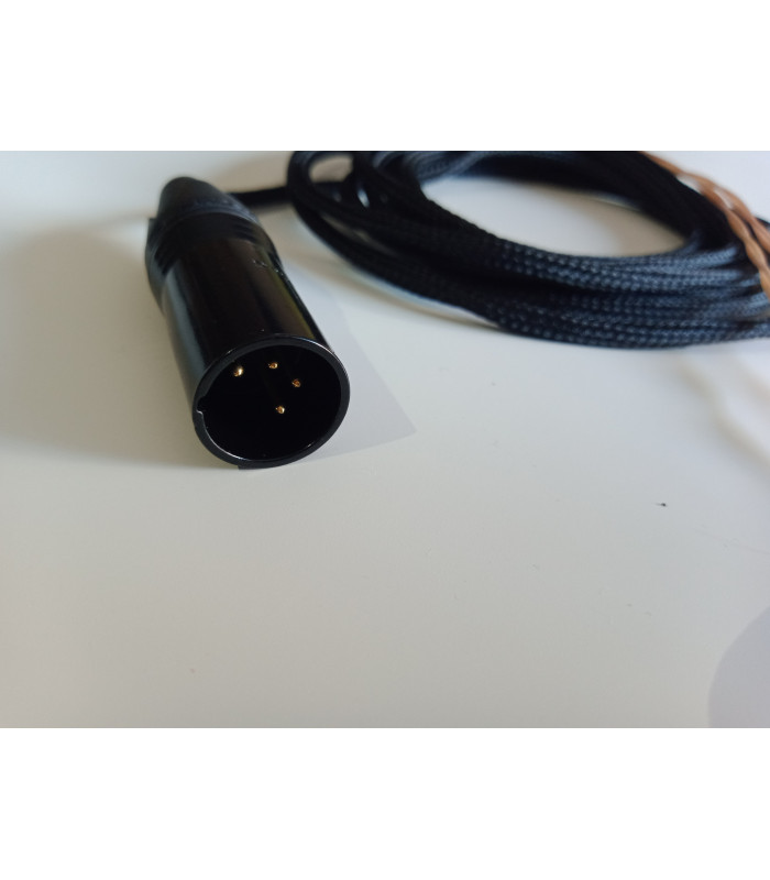 PURE COPPER Special XLR 4-pin Balanced Cable for HiFiMAN Headphones