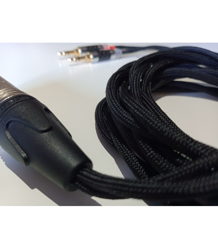 PURE LITZ Special XLR 4-pin Balanced Cable for HiFiMAN Headphones