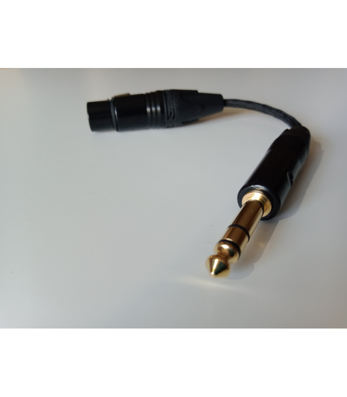 Cavo Adattatore XLR 4-pin femmina/jack 6.35mm maschio ad alta qualità