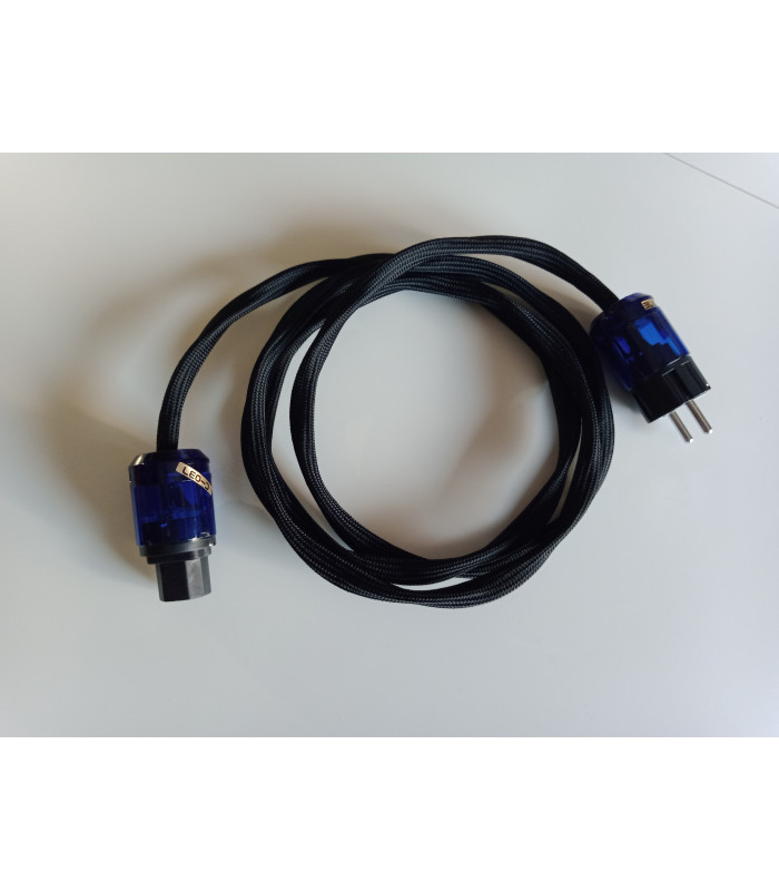 Duelund DCA12GA 600v Schuko/IEC terminated power cable