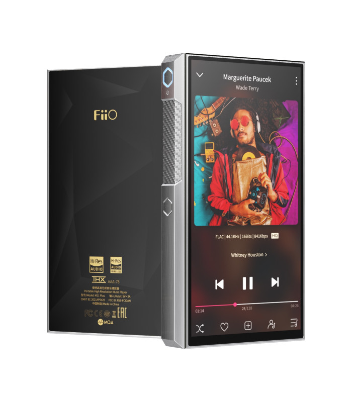 FiiO M11 Plus mkII ESS Stainless Steel LTD Android 10 Portable High-Resolution Audio Player MQA