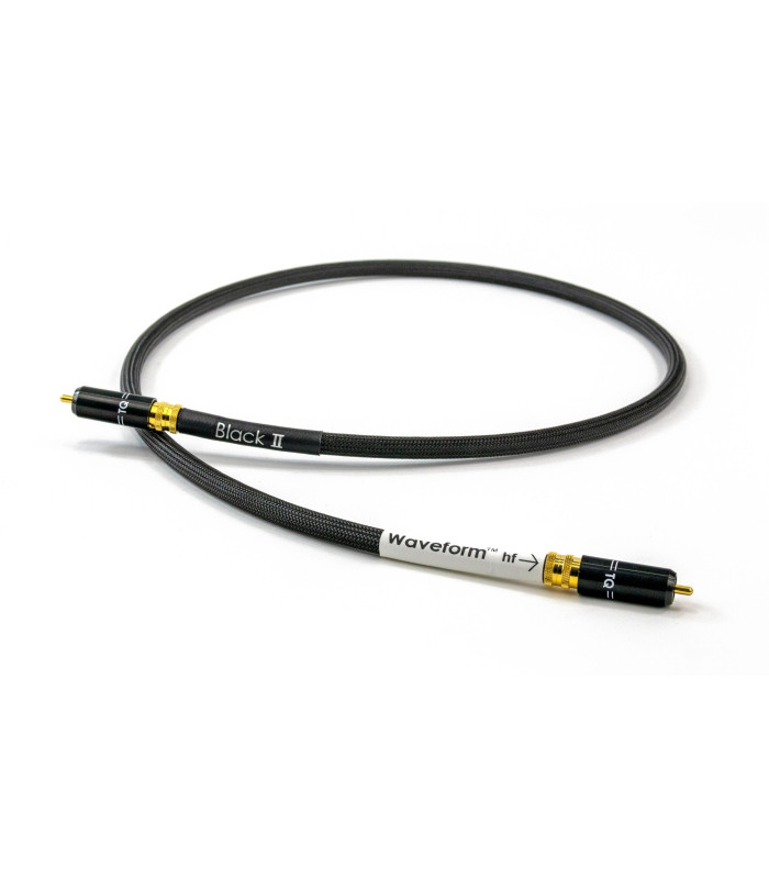 Tellurium Q Waveform™ hf Series Digital Black II RCA Cable