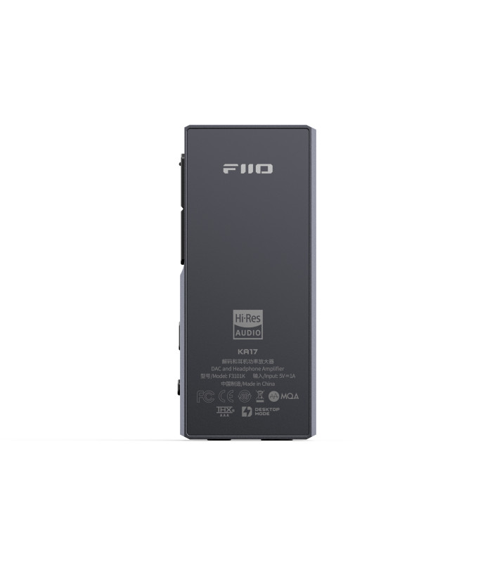 FIIO KA17 DAC Portatile con Amplificatore Cuffie Bilanciato