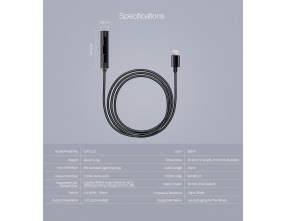 Fiio i1 DAC e Amplificatore e per cuffie Apple Lightning