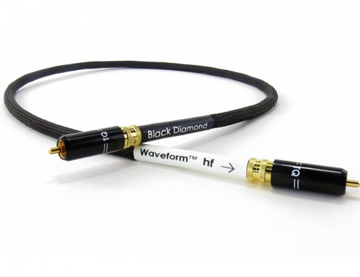 Tellurium Q Waveform™ hf Series Digital Black Diamond RCA Cable [b-Stock]