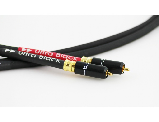 Tellurium Q Ultra Black RCA Interconnects