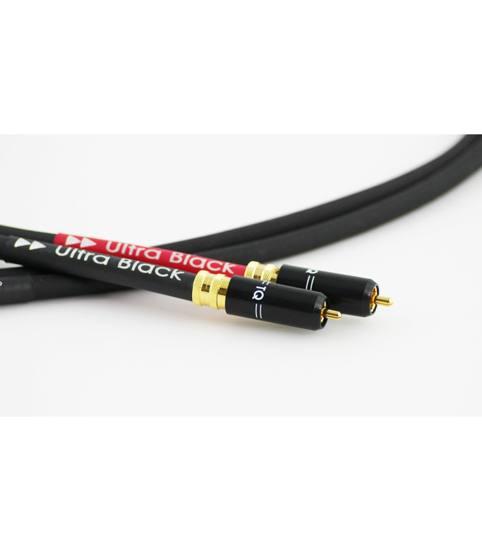 Tellurium Q Ultra Black RCA Interconnects