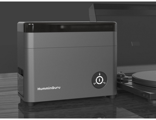 HumminGuru Ultrasonic Vinyl Record Cleaner Machine