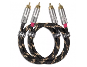 FiiO LR-RCA4M RCA Cable 0.8m (Pair)