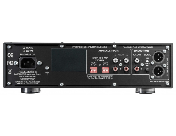 Violectric HPA V340 Amplificatore per Cuffie Bilanciato