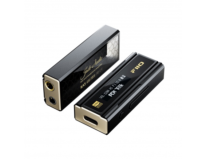 FIIO KA5 DAC Portatile con Amplificatore per Cuffie Bilanciato CS43198 32bit 768kHz DSD256