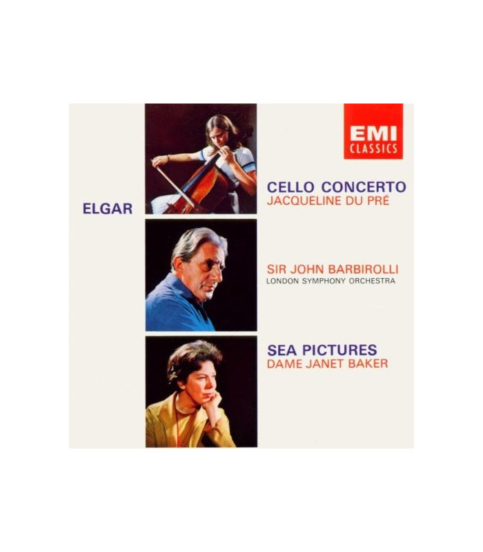 Elgar : Cello Concerto - Jacqueline Du Pré / Barbirolli - CD