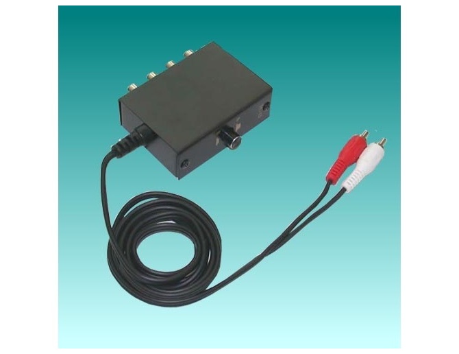 TCC TC-12 2-Way Audio Input Switch w/Output Cable