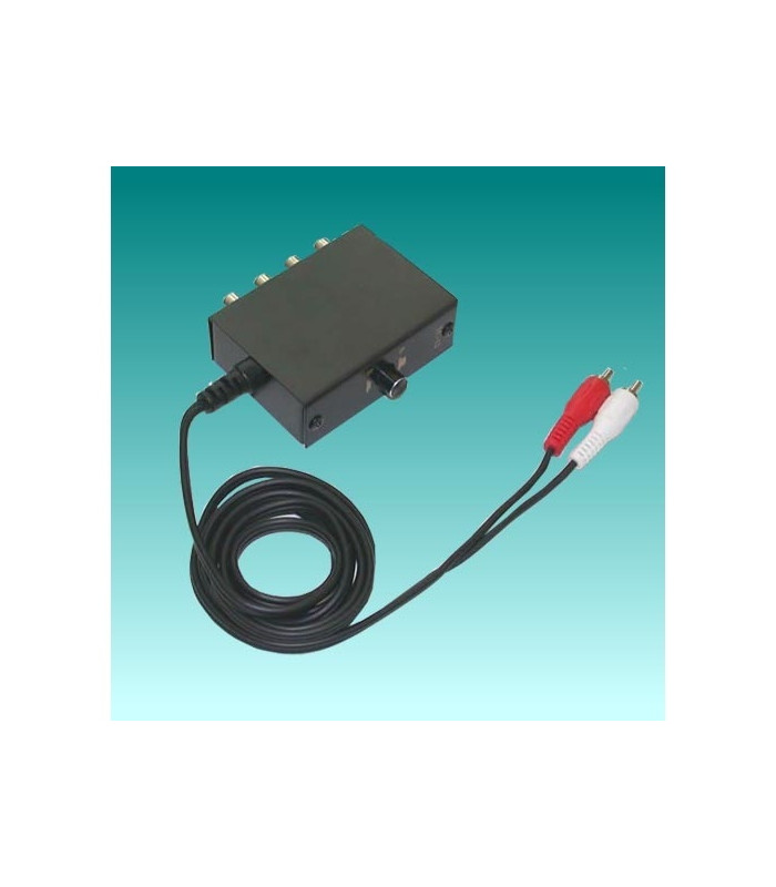 TCC TC-12 2-Way Audio Input Switch w/Output Cable