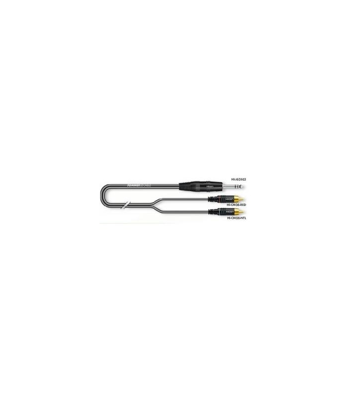 Sommer Cable SC-ONYX Jack 6.3mm/RCA Stereo cable