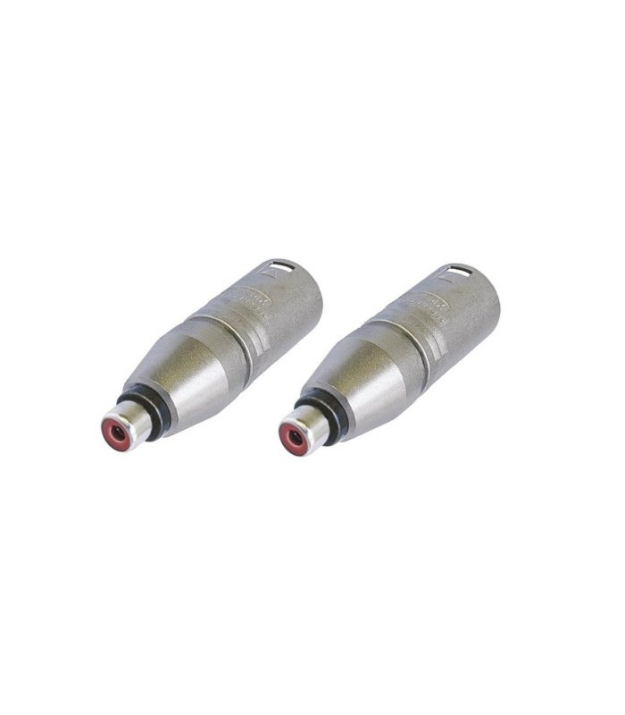 Adaptors Neutrik male XLR/female RCA (Set of 2)