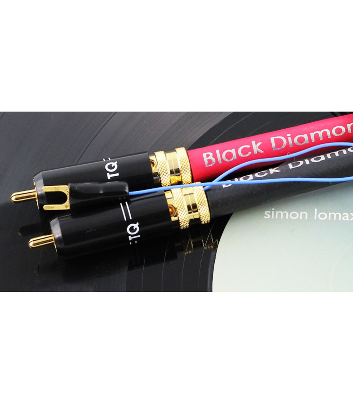 Cavi Tellurium Q Phono Black Diamond per giradischi