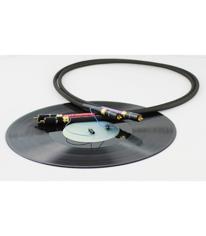 Cavi Tellurium Q Phono Black Diamond per giradischi