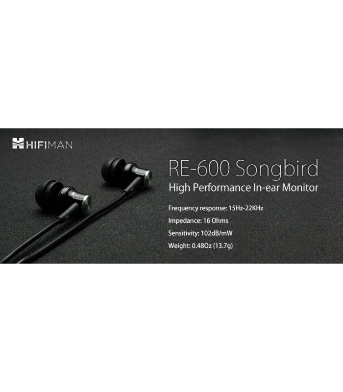 HiFiMAN RE600 (balanced) In-Ear Monitor/IEM V2