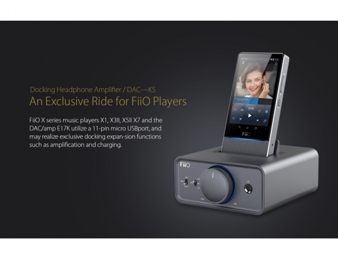 FiiO K5 Dock con Amplificatore per cuffie [b-Stock]