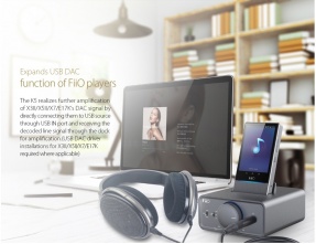 FiiO K5 Dock con Amplificatore per cuffie [b-Stock]